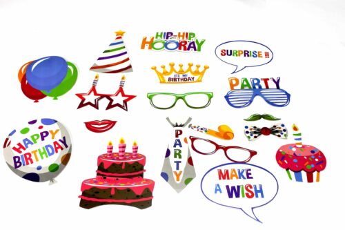 Fødselsdags Photoprops