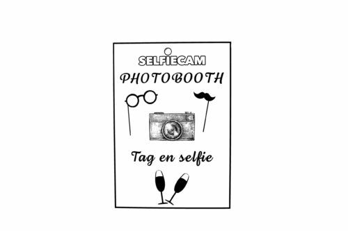 "Tag en Selfie" Plakat